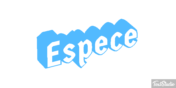 Espèce Effet de texte