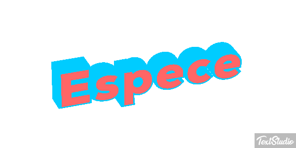 Espèce Effet de texte