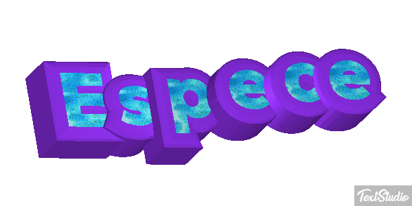 Espèce Effet de texte