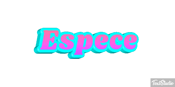 Espèce Effet de texte