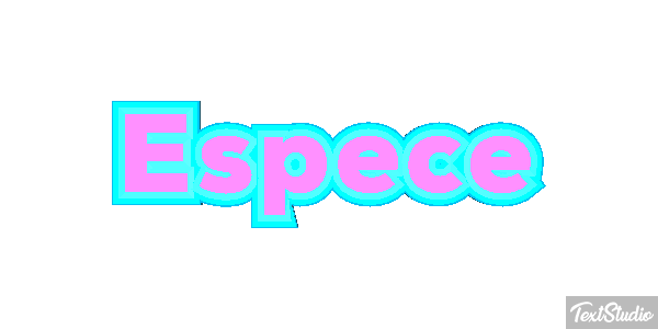 Espèce Effet de texte