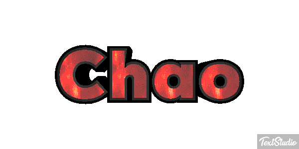 Chao Text effect