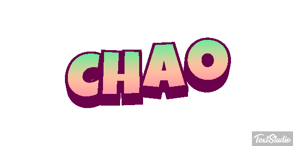 Chao Text effect