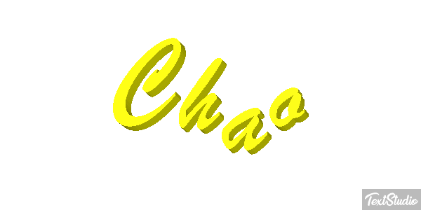 Chao Text effect