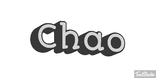 Chao Text effect