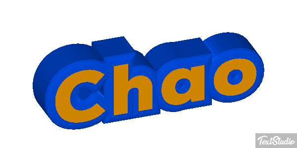 Chao Text effect