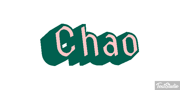 Chao Text effect