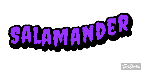 Salamander テキスト効果