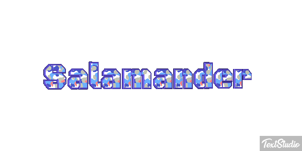 Salamander テキスト効果