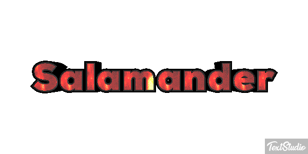 Salamander テキスト効果