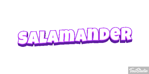 Salamander テキスト効果