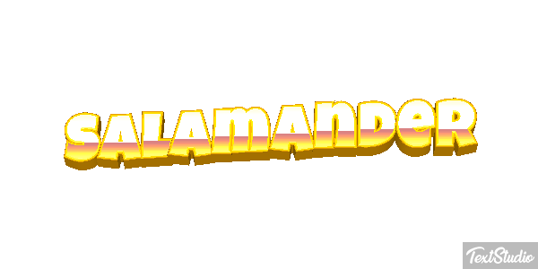 Salamander テキスト効果