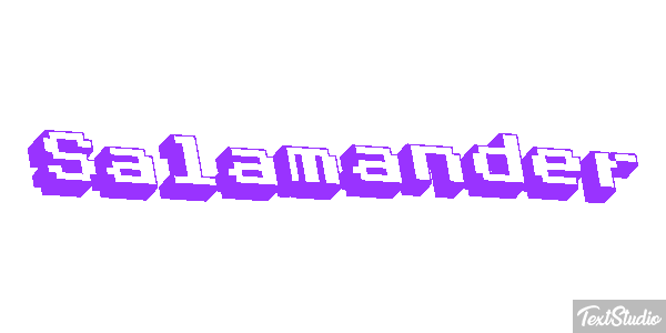 Salamander テキスト効果