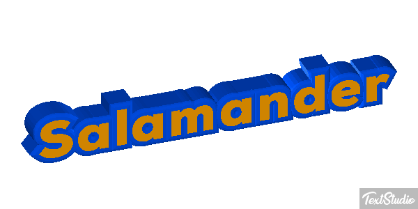 Salamander テキスト効果