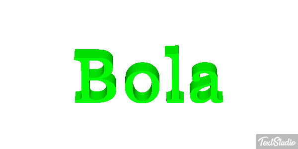 Bola テキスト効果