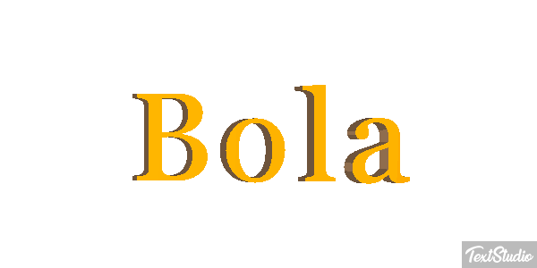 Bola テキスト効果