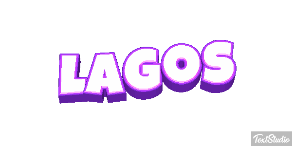 Lagos Efeito do texto