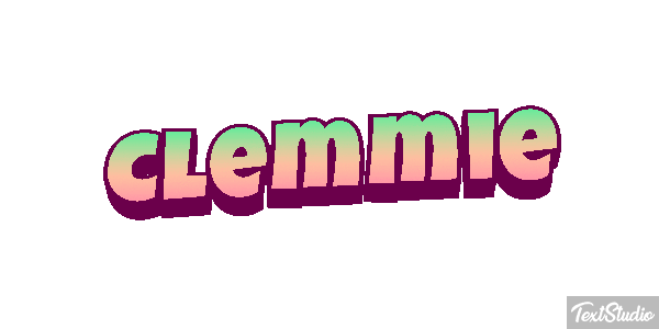 Clemmie Efecto de texto