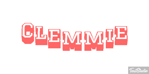 Clemmie Efecto de texto