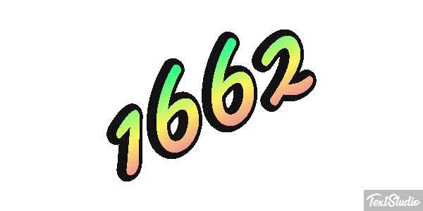 1662 テキスト効果