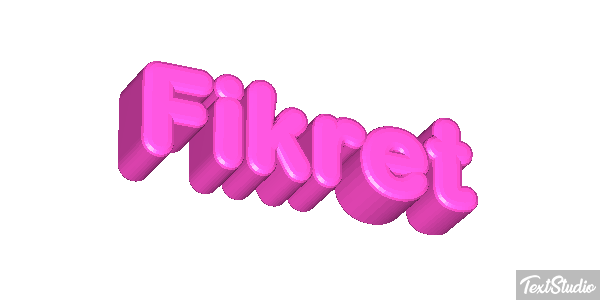 Fikret Текстовый эффект