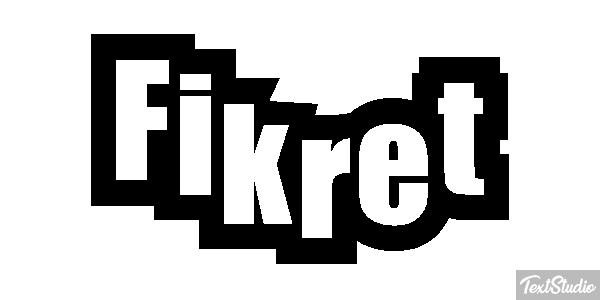 Fikret Текстовый эффект