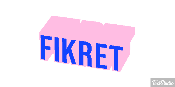 Fikret Текстовый эффект