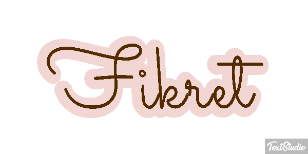Fikret Текстовый эффект