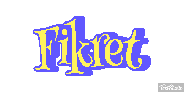 Fikret Текстовый эффект
