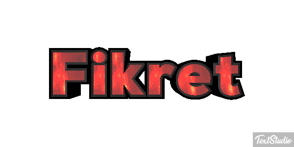 Fikret Текстовый эффект