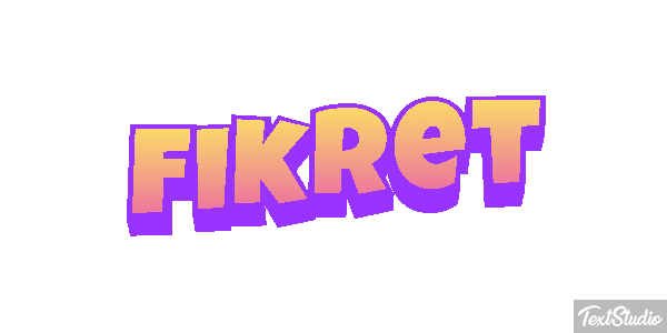 Fikret Текстовый эффект