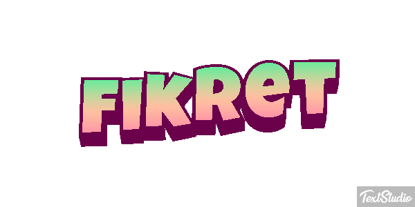 Fikret Текстовый эффект