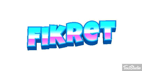 Fikret Текстовый эффект