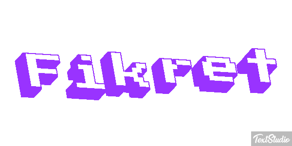 Fikret Текстовый эффект