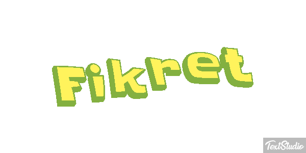 Fikret Текстовый эффект