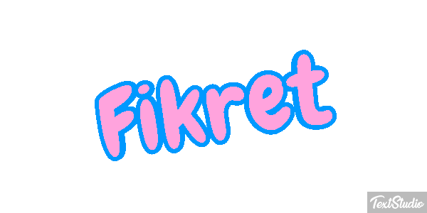 Fikret Текстовый эффект