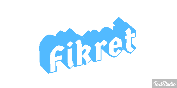 Fikret Текстовый эффект