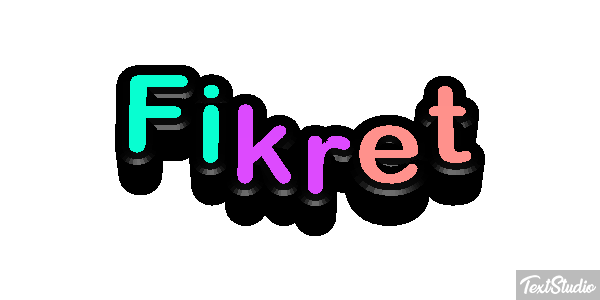 Fikret Текстовый эффект