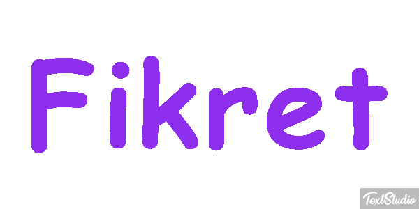 Fikret Текстовый эффект
