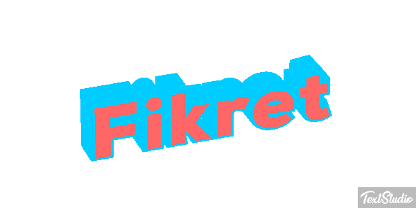 Fikret Текстовый эффект