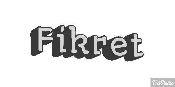 Fikret Текстовый эффект