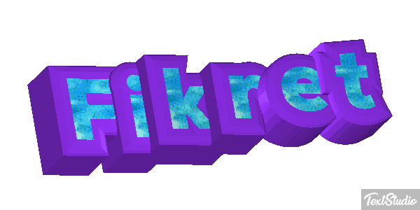 Fikret Текстовый эффект