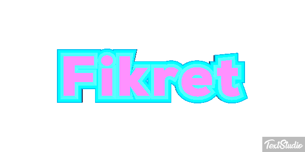 Fikret Текстовый эффект