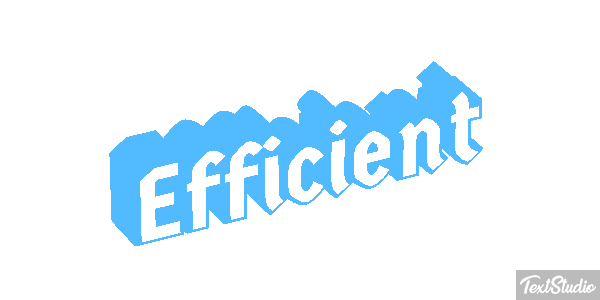 Efficient Efecto de texto