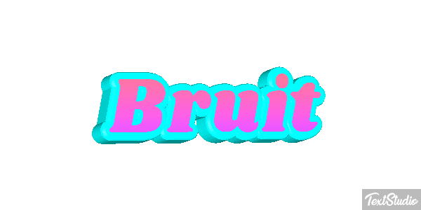 Bruit Text effect