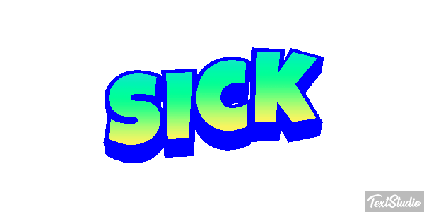 Sick Text effect