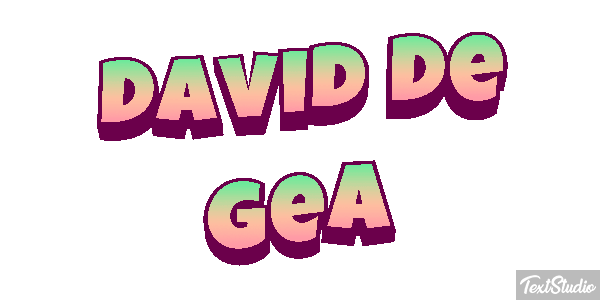 David De Gea Efeito do texto