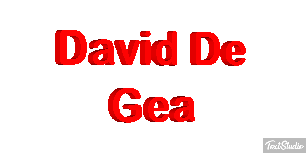 David De Gea Efeito do texto