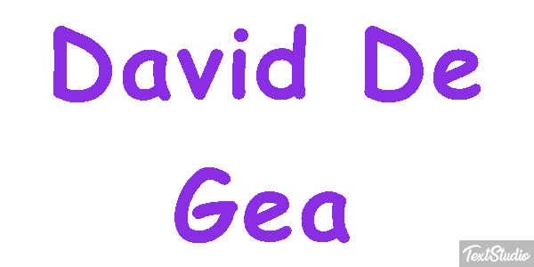 David De Gea Efeito do texto