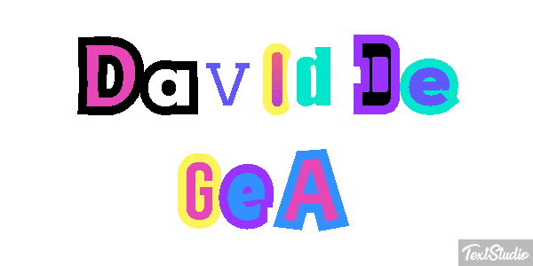 David De Gea Efeito do texto